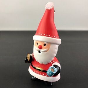 Vintage Hallmark 2008 Santa Claus Cookies & Cocoa Christmas Tree Ornament
